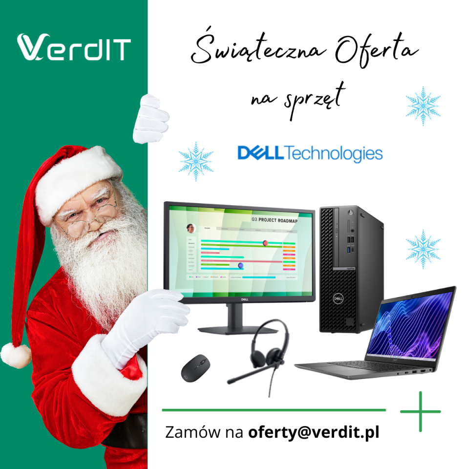Świąteczna Oferta na sprzęt DELL